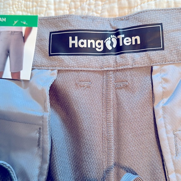 HANG TEN Men's Hybrid Grey Stretch Quick Dry Shorts 38 waist NWT - Picture 4 of 8